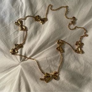 J. Crew Bow Necklace
